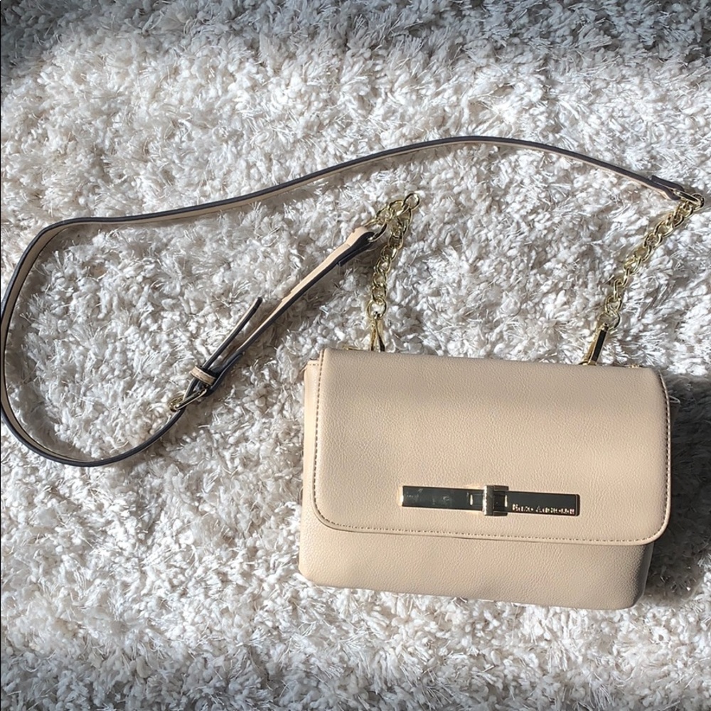 Enzo Angiolini Cream Colored Crossbody